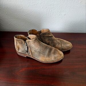 Trask Genuine Suede Leather boots